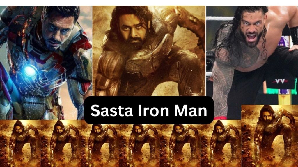 "Prabhas' First Look in "Salaar" Movie Sparks Controversy: Fans Compare Him to 'Sasta' "Iron Man"